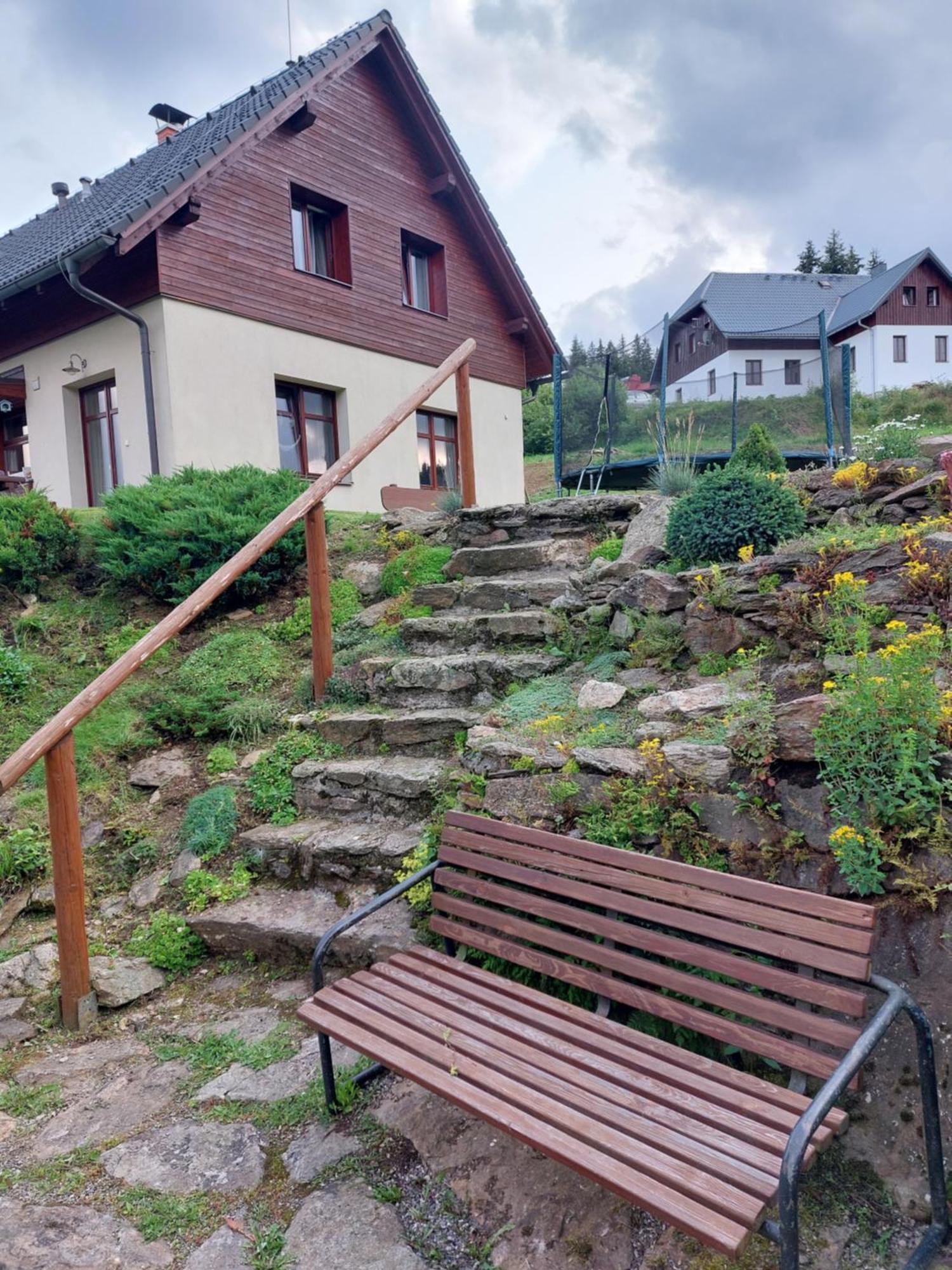 Wellness Chata Rosnatka Kvilda Esterno foto